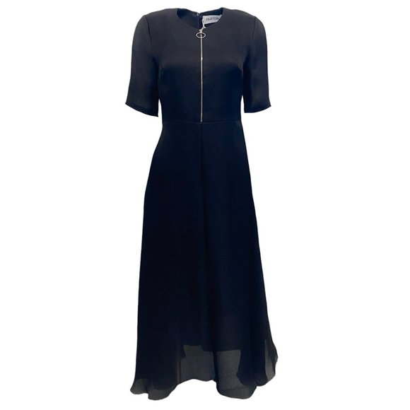Partow Dresses & Skirts - Partow Black Woven Silk Nadira Dress
